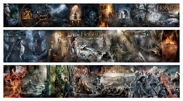 All banner pics hobbit trilogy