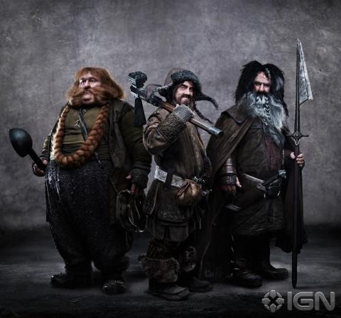 Pictures from the Hobbit Movie! Bifur,Bofur,Bombur