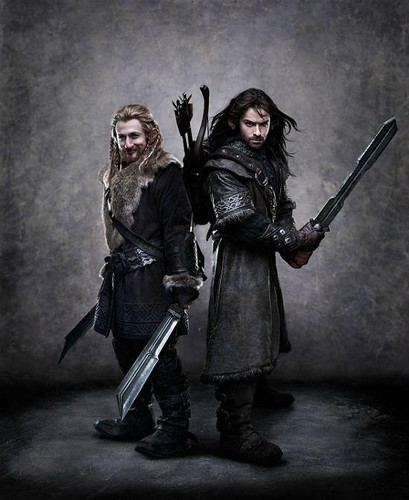 Pictures from the Hobbit Movie!! Fili and Kili!