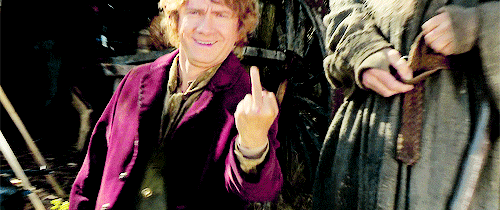 Hobbit Greetings to Not a Fellowship Member