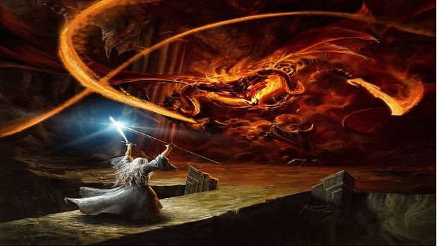 YOU SHALL NOT PASS! - Gandalf Wallpaper Art
