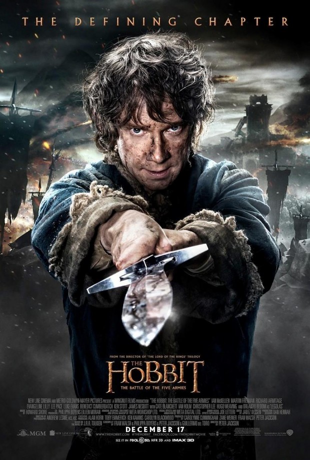 Bilbo - Battle of the five armies - poster