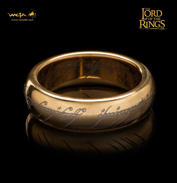 you can buy your own LOTR ring