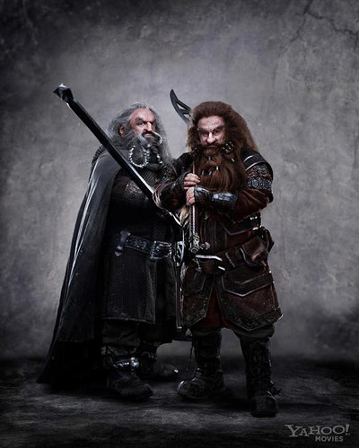 Pictures from the Hobbit Movie!! Oin And Gloin