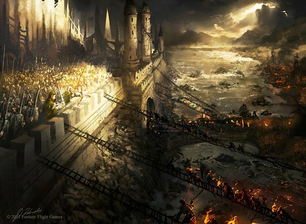 Middle Earth Siege Style Art