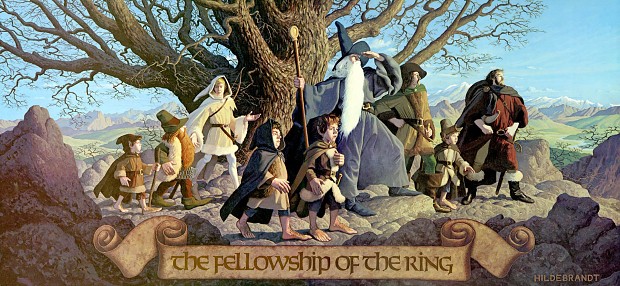 The fellowship of the Ring - Wallpaper