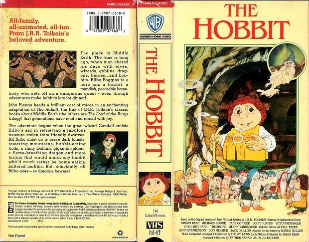 the hobbit cover cartoon