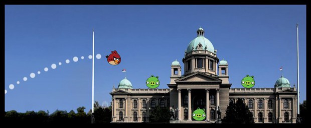 Angry Birds Belgrade