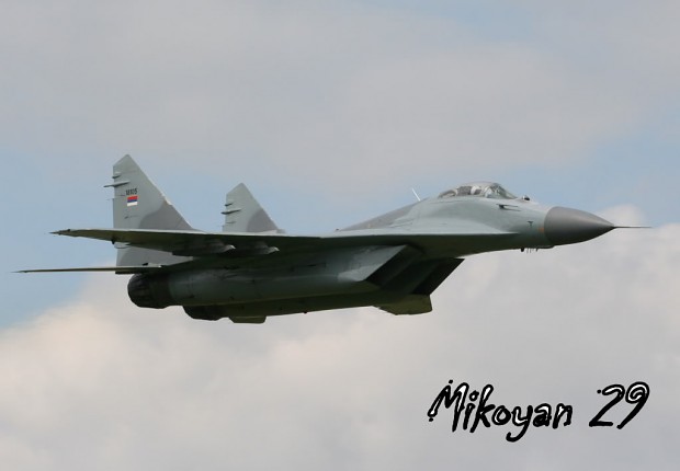 Beautiful Serbian MiG-29s