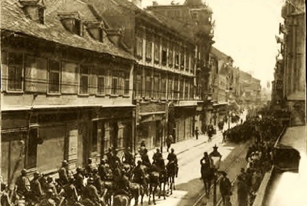 Улазак српске војске у Загреб, 1918
