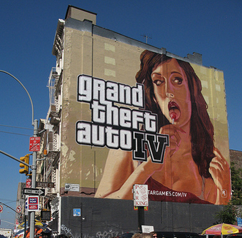GTA 4 billboard