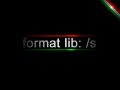 Format lib: /s