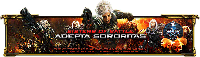 Adepta Sororitas - Sisters of Battle - Banner gift