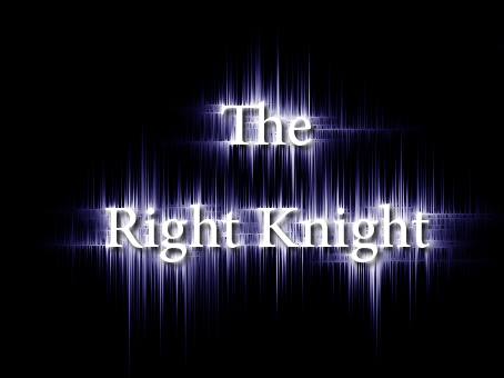 The Right Knight  Logo