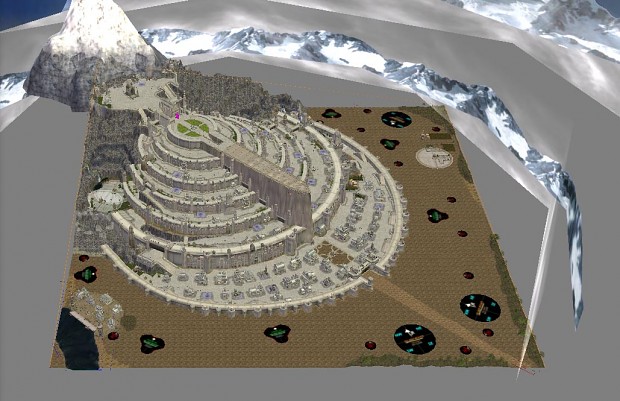 Minas Tirith - Capital of Gondor Minecraft Project