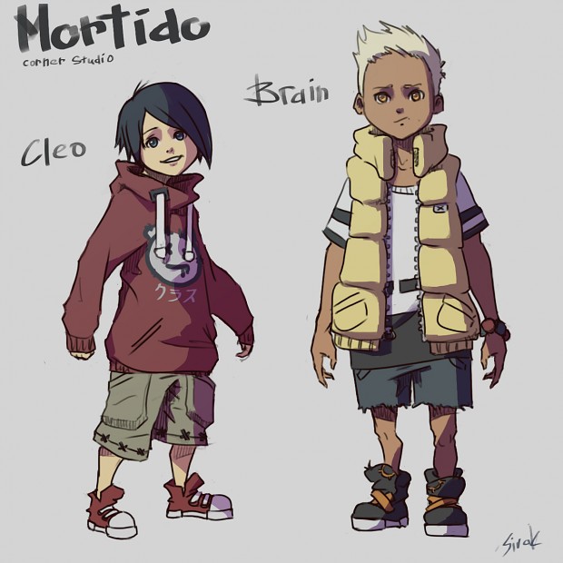 New characters of ‪‎indiegame‬‬‬ ‪"Mortido"‬‬‬