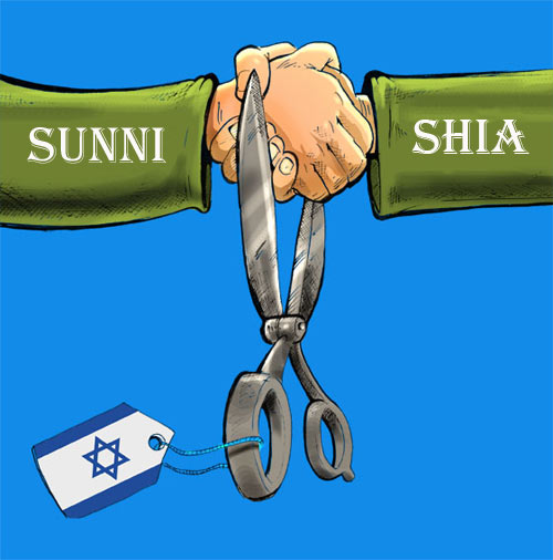 israel splits sunni and shia 1