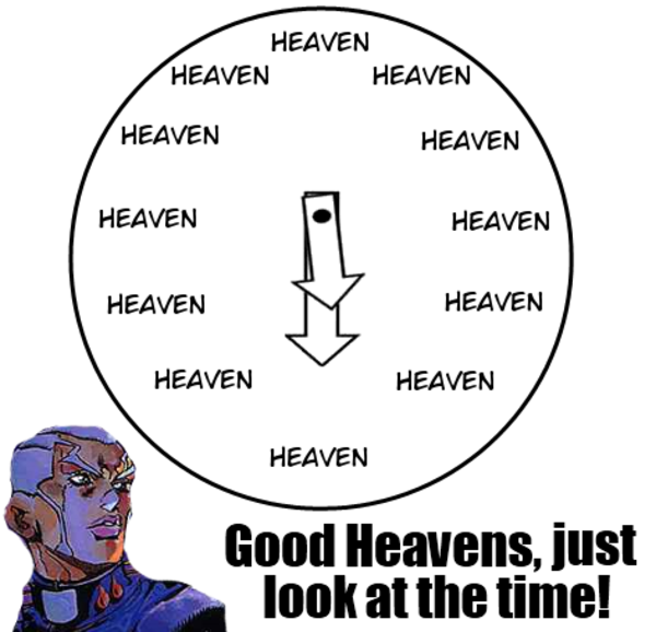 It's always Heaven time: