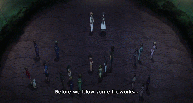 Blow some fireworks?