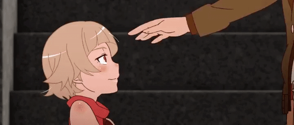 Shinobu receives intense head rubbing...