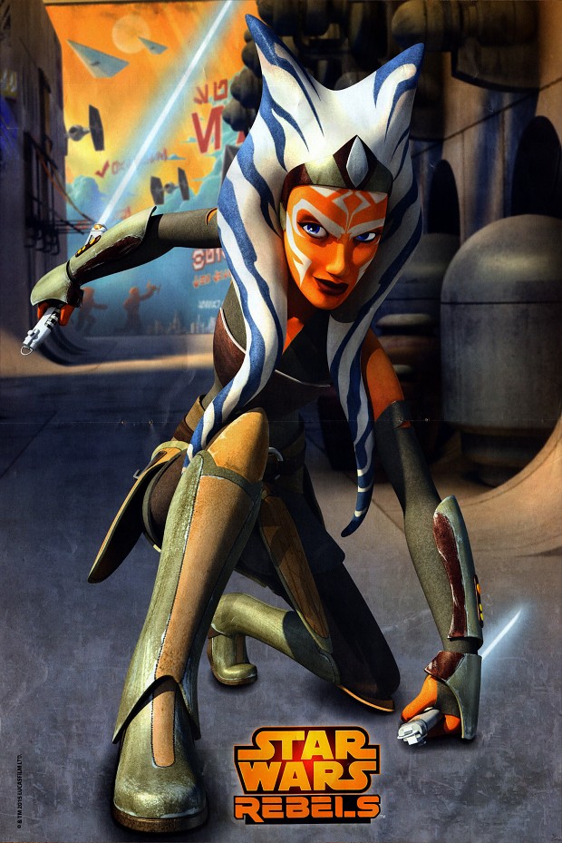 Ahsoka Tano - Star Wars Rebels - poster
