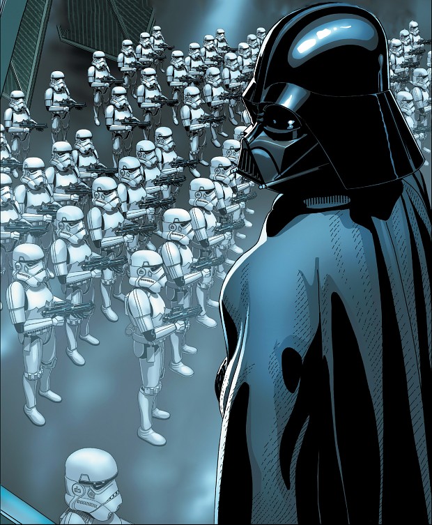 Darth Vader & storm-troopers - MARVEL