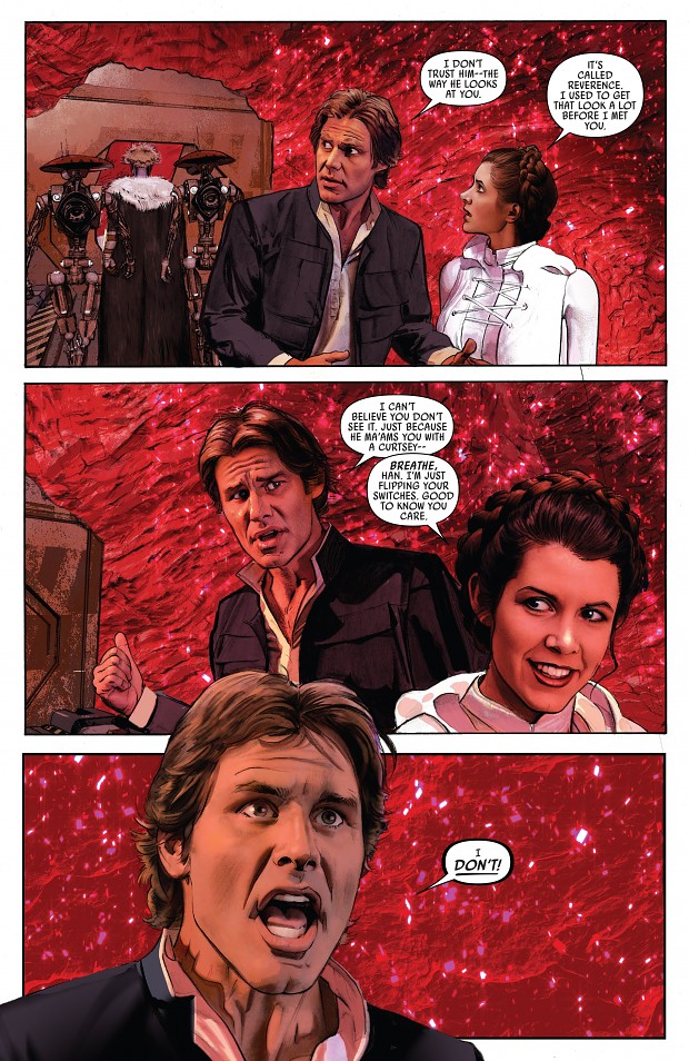 Leia Organa & Han Solo - The Storms Of Crait
