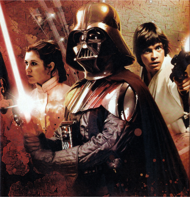 Leia Organa & Luke Skywalker & Darth Vader - family