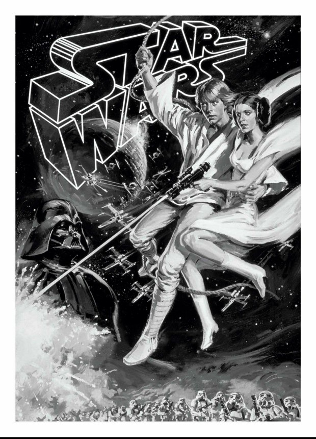 a Star Wars poster