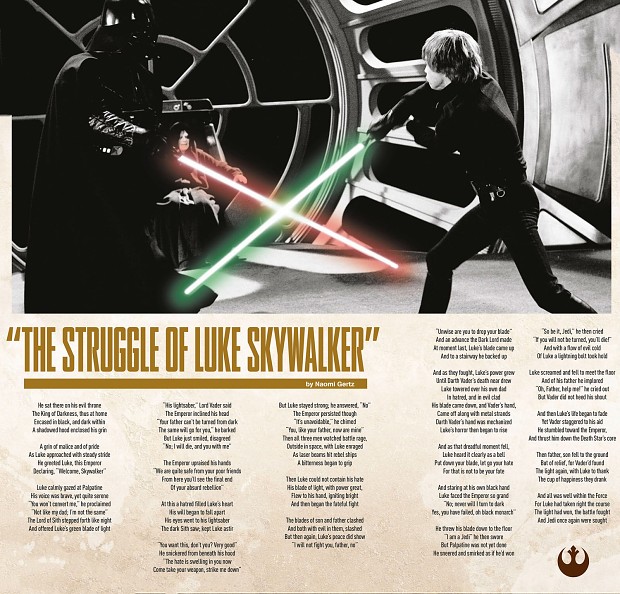 The Struggle of Luke Skywalker - rap