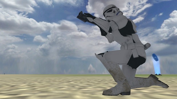 Imperial Stormtrooper (Sandy, darker white)