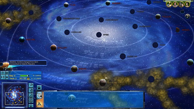 New Galaxy Regions