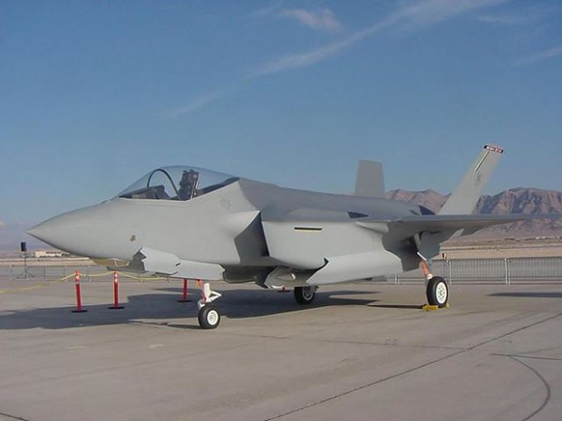 The F-35 mockup.