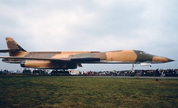 Fourth B-1A prototype at Farnborough,1982.