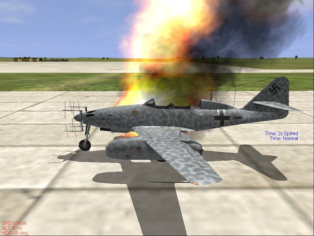 Damn engines Me-262B-1a