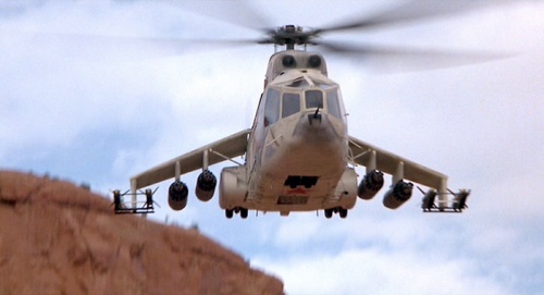 Red Dawn (1984) Mi-24A replica .