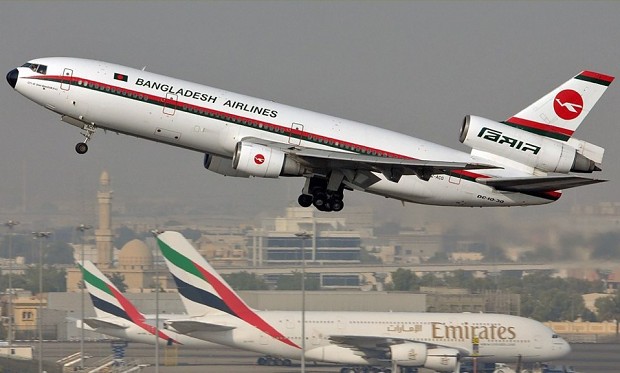 Pictures of Biman Bangladesh Airlines.