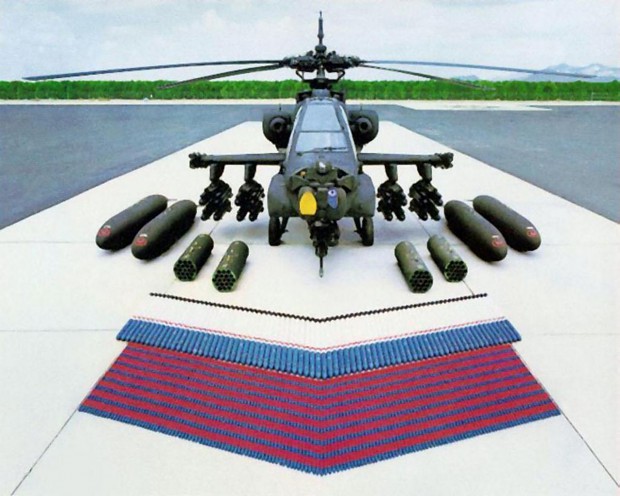 AH-64 Apache - full ammo
