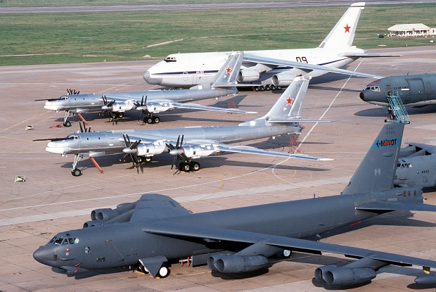 Tu-95 and B-52