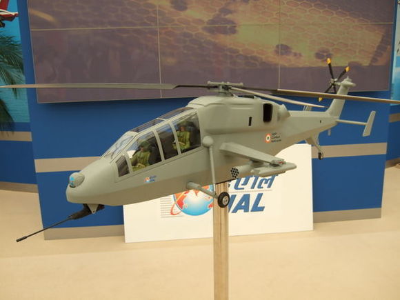 HAL attack helicopter