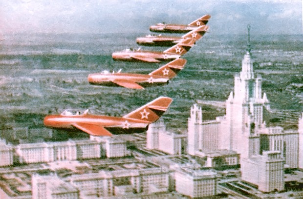 MiG-15's over Moscow