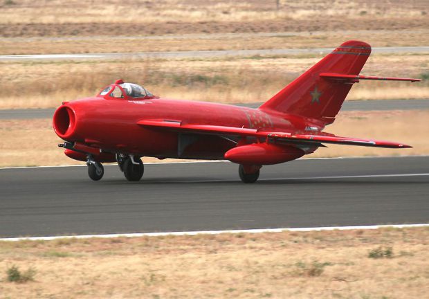 MiG-17 Taking Off