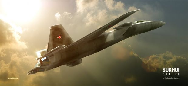 PAK-FA confirmed concept (swept wing version)