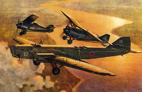 TB-1 Soviet Heavy Bomber