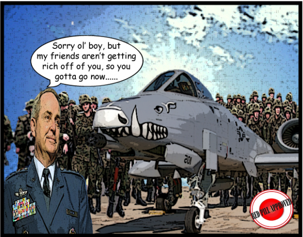 The real reason the USAF want's to retire the A-10