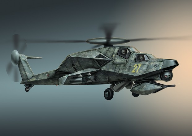 Mi-28 in Stealth Version