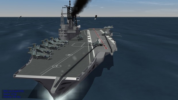 Buccaneer S2C on HMS ArkRoyal (Strike Fighters 2)