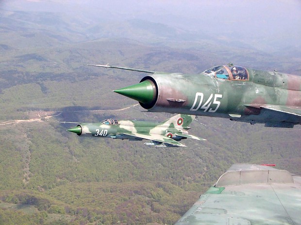 Bulgarian MiG-21s
