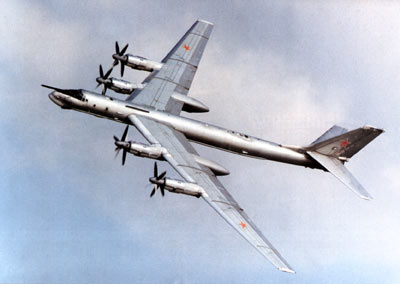 Soviet TU-95 Bomber 