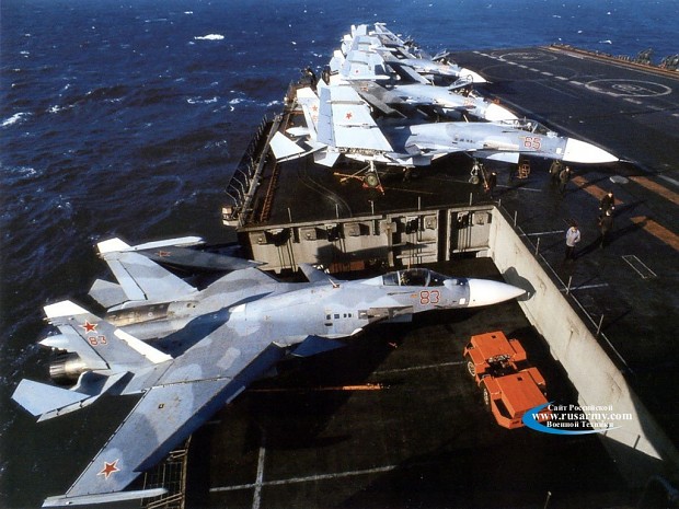 some carrier based aircraft